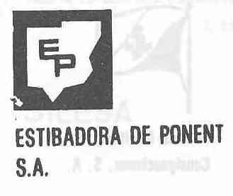 Imagen de EP ESTIBADORA DE PONENT S.A