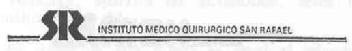 Imagen de SS INSTITUTO MEDICO QUIRURGICO SAN RAFAEL