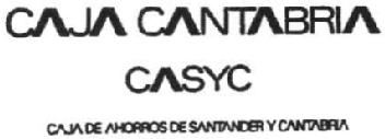 Imagen de CAJA CANTABRIA CASYC CAJA DE AHORROS DE SANTANDER Y CANTABRIA