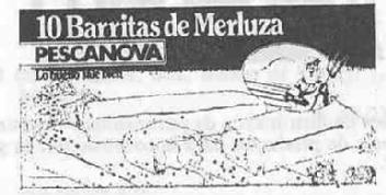 Imagen de 10 BARRITAS DE MERLUZA PESCANOVA