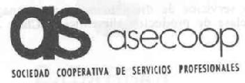 Imagen de AS ASECOOP SOCIEDAD COOPERATIVA DE SERVICIOS PROFESIONALES