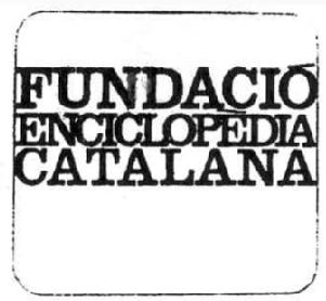 Imagen de FUNDACIO ENCICLOPEDIA CATALANA