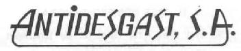 Imagen de ANTIDESGAST, S.A