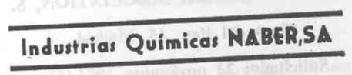 Imagen de INDUSTRIAS QUIMICAS: NABER, S.A