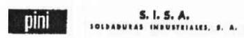 Imagen de PINI S.I.S.A. SOLDADURAS INDUSTRIALES, S.A