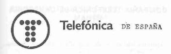 Imagen de TELEFONICA DE ESPAÑA ANOTACIÓN DE DEMANDA