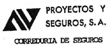 Imagen de PROYECTOS Y SEGUROS, S.A. CORREDURIA DE SEGUROS