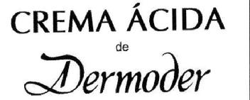 Imagen de CREMA ACIDA DE DERMODER