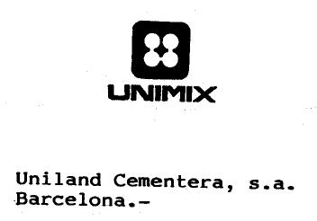 Imagen de UNIMIX UNILAND CEMENTERA, S.A. BARCELONA