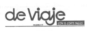 Imagen de DE VIAJE CON EL CORTE INGLES