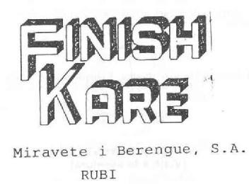 Imagen de FINISH KARE