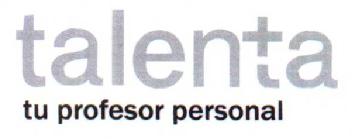 Imagen de TALENTA TU PROFESOR PERSONAL