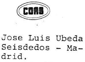 Imagen de COAS JOSE LUIS UBEDA SEISDEDOS - MADRID