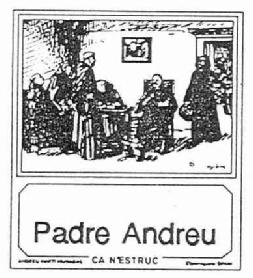 Imagen de PADRE ANDREU CA N\'ESTRUC