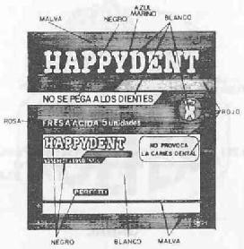 Imagen de HAPPYDENT NO SE PEGA A LOS DIENTES FRESA ACIDA 5 UNIDADES HAPPYDENT NO PROVOCA LA CARIES DENTAL PERFETTI