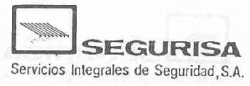 Imagen de SEGURISA SERVICIOS INTEGRALES DE SEGURIDAD, S.A