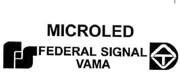 Imagen de MICROLED FEDERAL SIGNAL VAMA