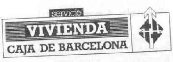 Imagen de SERVICIO VIVIENDA CAJA DE BARCELONA