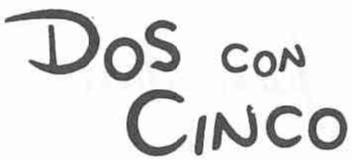Imagen de DOS CON CINCO