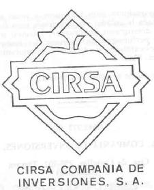 Imagen de CIRSA CIRSA COMPAÑIA DE INVERSIONES SA