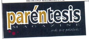Imagen de PARENTESIS. MAGAZINE. (...MAS QUE PALABRAS)