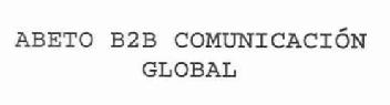 Imagen de ABETO B2B COMUNICACION GLOBAL