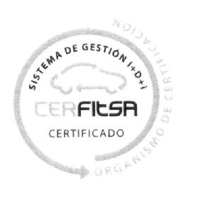 Imagen de SISTEMA DE GESTION I+D+I CERFITSA CERTIFICADO ORGANISMO DE CERTIFICACION