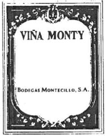 Imagen de VIÑA MONTY BODEGAS MONTECILLO, S.A
