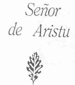 Imagen de SEÑOR DE ARISTU