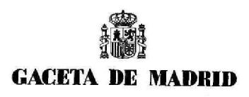 Imagen de GACETA DE MADRID