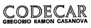 Imagen de CODECAR GREGORIO RAMON CASANOVA