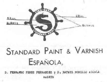 Imagen de STAN-GARD STANDARD PAINT STANDARD PAINT & VARNISH ESPAÑOLA