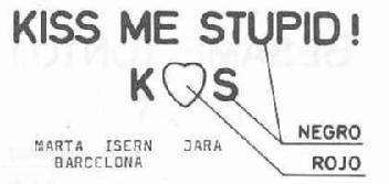 Imagen de KISS ME STUPID! K S