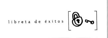 Imagen de LIBRETA DE EXITOS