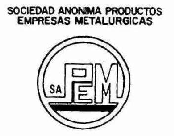 Imagen de SOCIEDAD ANONIMA PRODUCTOS EMPRESAS METALURGICAS SAPEM