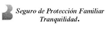 Imagen de SEGURO DE PROTECCION FAMILIAR TRANQUILIDAD