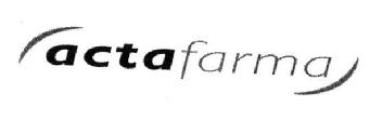 Imagen de (ACTAFARMA)