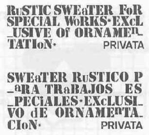 Imagen de RUSTIC SWEATER FOR SPECIAL WORKS EXCL USIVE OF ORNAMENTATION