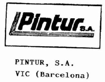 Imagen de PINTUR S.A. PINTUR, S.A. VIC (BARCELONA)