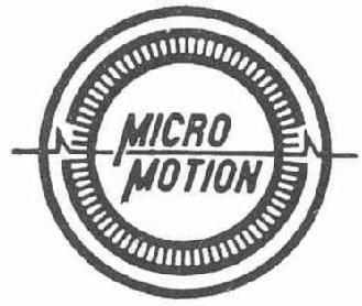 Imagen de MICRO MOTION