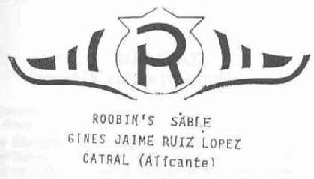 Imagen de R ROOBIN'S SABLE GINES JAIME RUIZ LOPEZ CATRAL (ALICANTE)