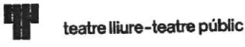 Imagen de T TEATRE LLIURE-TEATRE PUBLIC