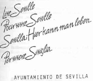 Imagen de LIVE SEVILLE POURVIVRE SEVILLE SEVILLA: HIERKANNMANLEBEN PERVIVERE SIVIGLIA AYUNTAMIENTO DE SEVILLA