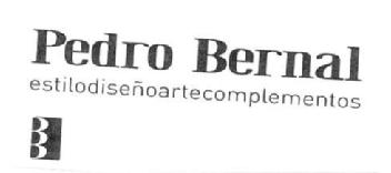 Imagen de PEDRO BERNAL ESTILODISEÑOARTECOMPLEMENTOS