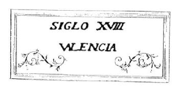 Imagen de SIGLO XVIII VALENCIA