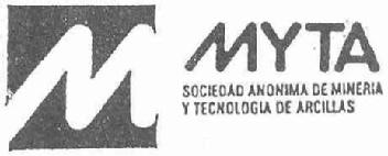 Imagen de M MYTA SOCIEDAD ANONIMA DE MINERIA Y TECNOLOGIA DE ARCILLAS