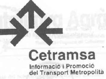 Imagen de CETRAMSA INFORMACIO I PROMOCIO DEL TRANSPORT METROPOLITA