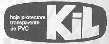 Imagen de HOJA PROTECTORA TRANSPARENTE DE PVC KIL