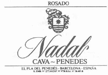 Imagen de ROSADO NADAL CAVA-PENDES