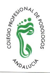 Imagen de COLEGIO PROFESIONAL DE PODOLOGOS. ANDALUCIA